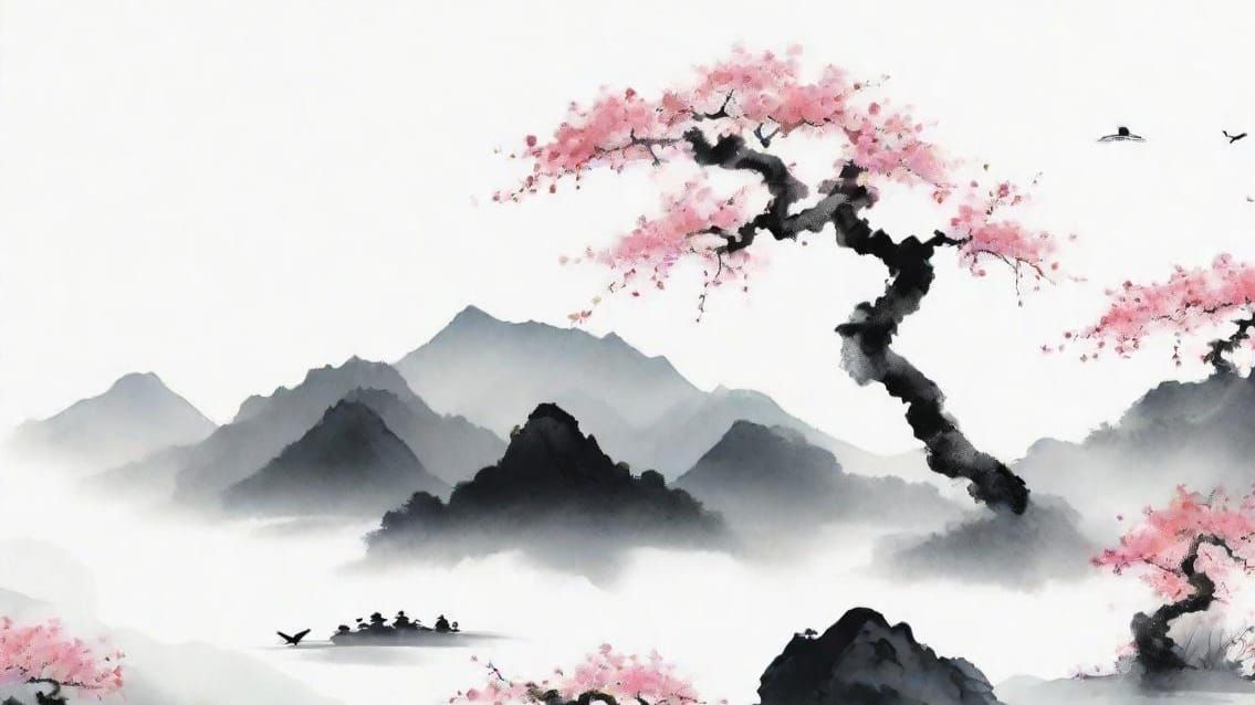 Ink painting (SDXL LCM)