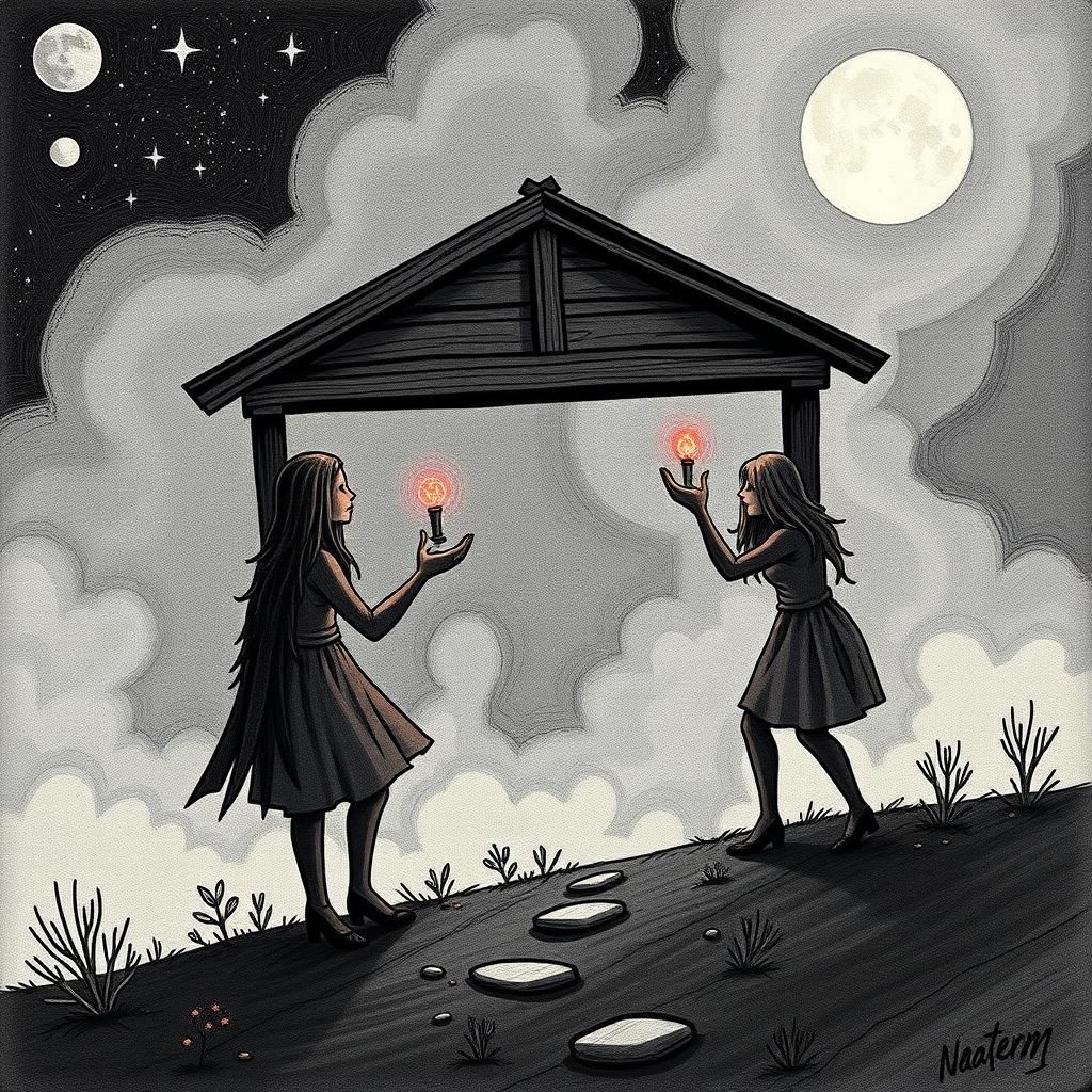 AI Interpretation of Random Superstition