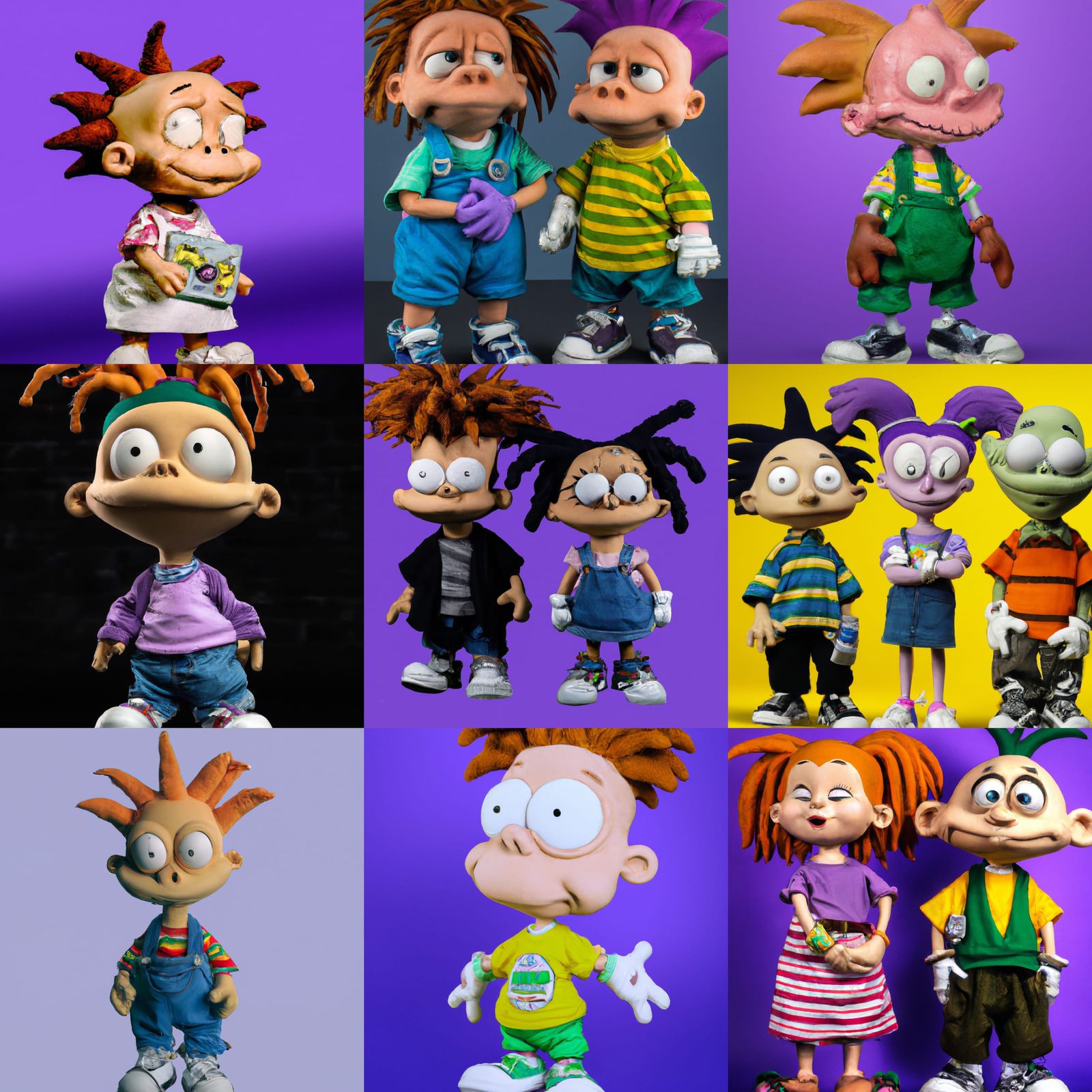 Rugrats Characters in Ultrarealistic Photography