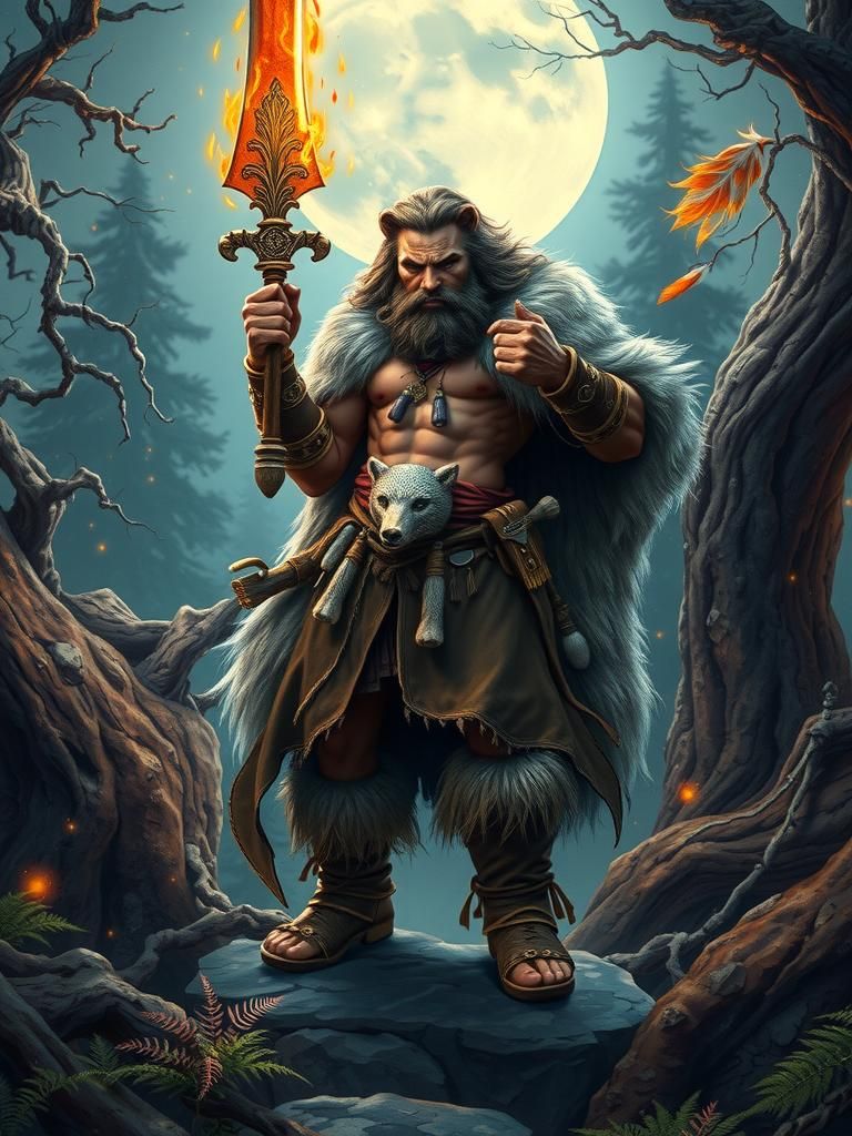 Nym Taurnaldo, Bearclaw Druid of Voth