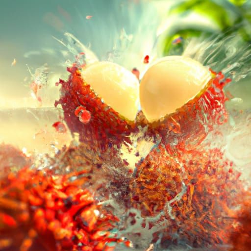 Rambutan and Lychee Explosion