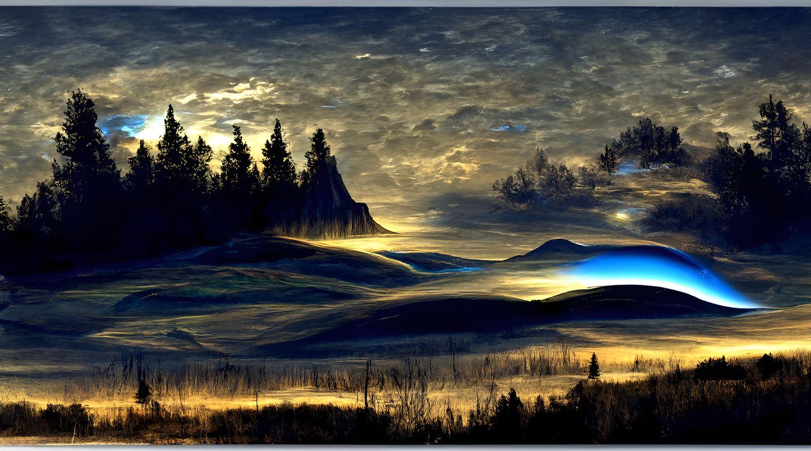 Spectacular Noctilucent Landscape Photography