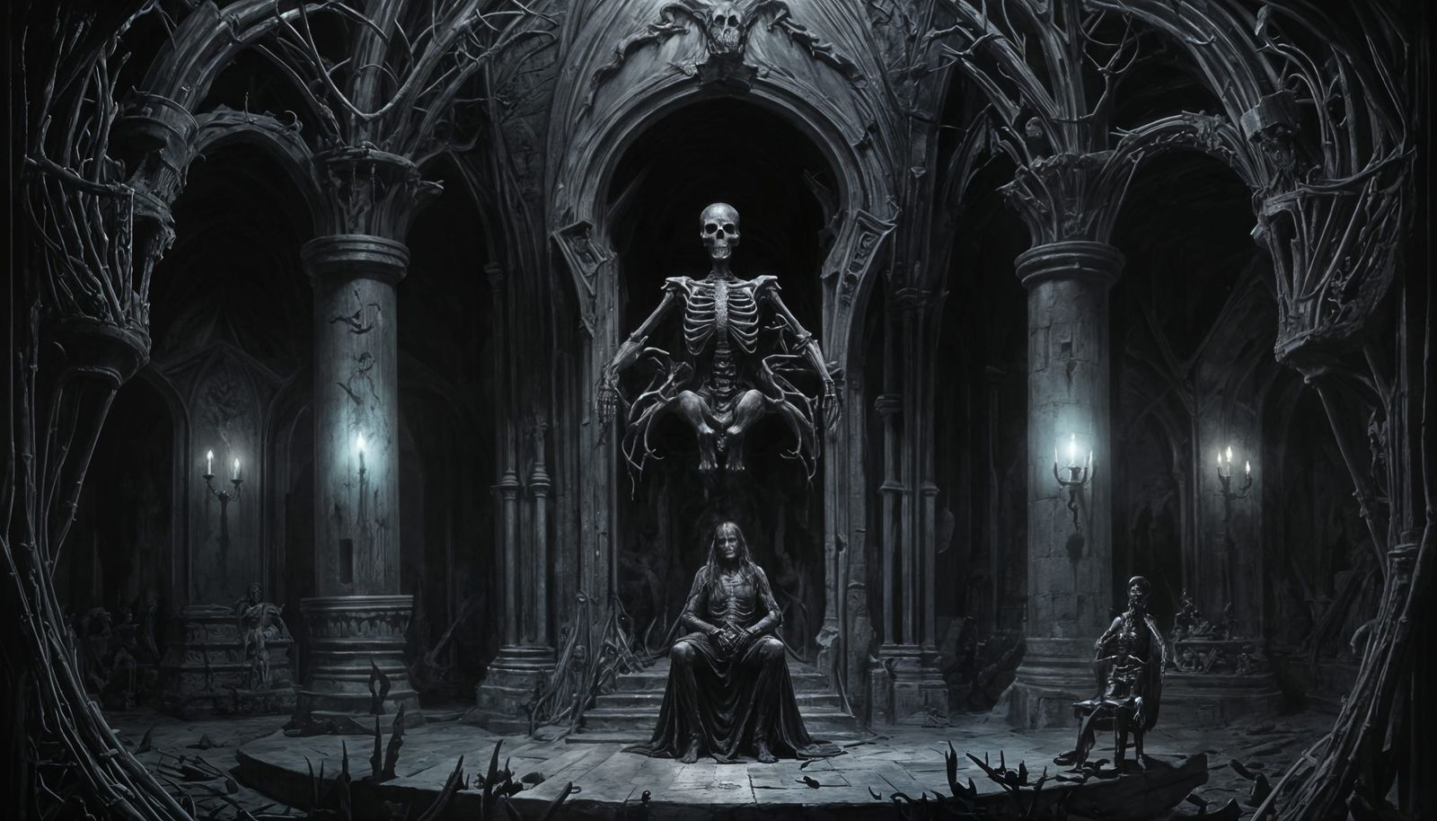 Gigeresque Throne Room: A Grimm's Fairy Tale