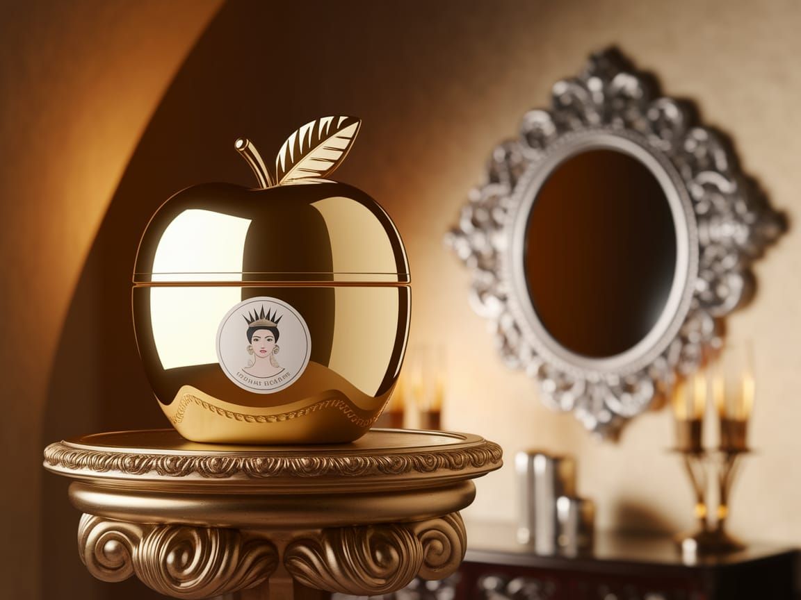 Elegant Luxury Beauty Scene in Golden Light