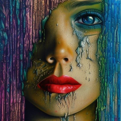 Cracking Crystal Makeup