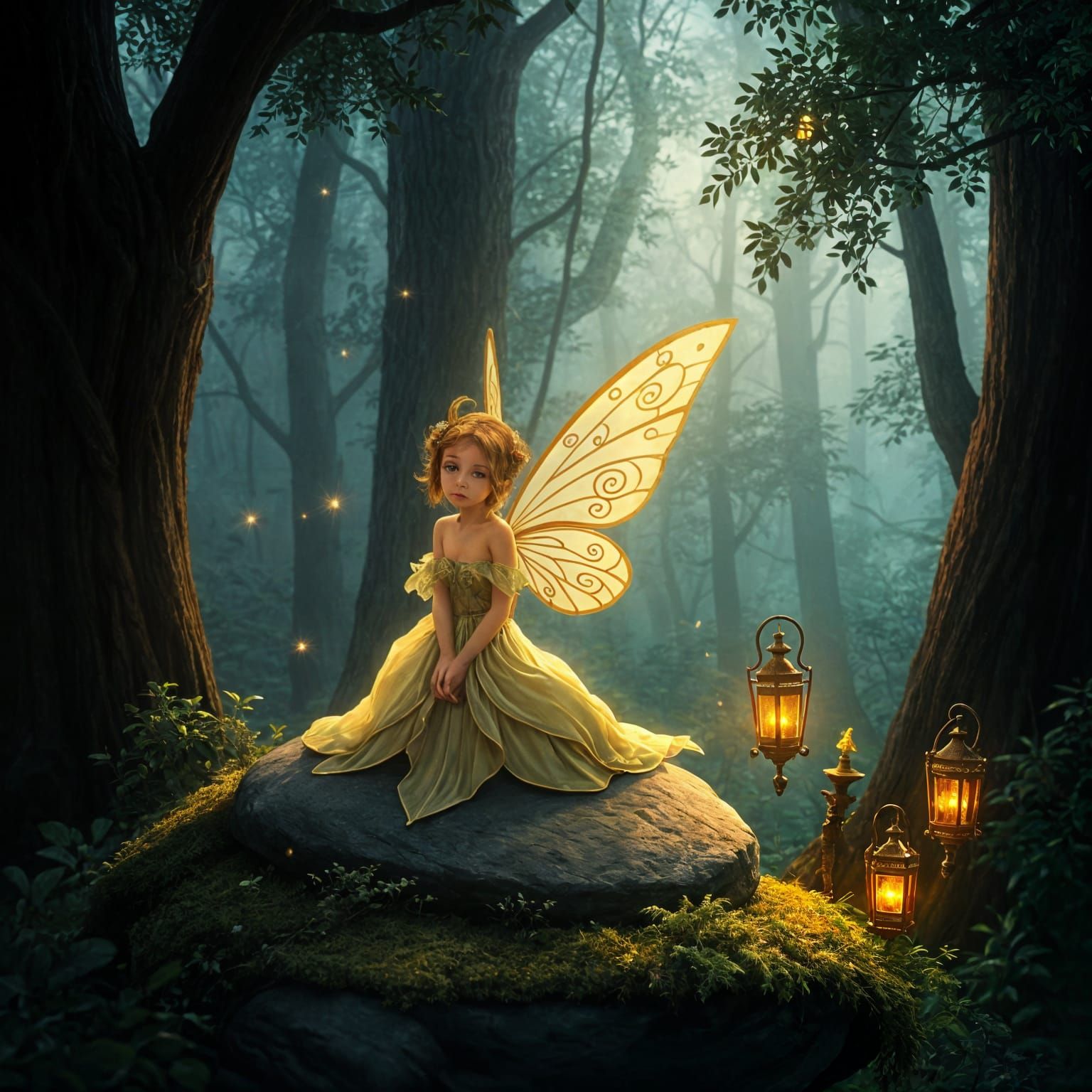 Enchanted Fairy in Whispering Forest