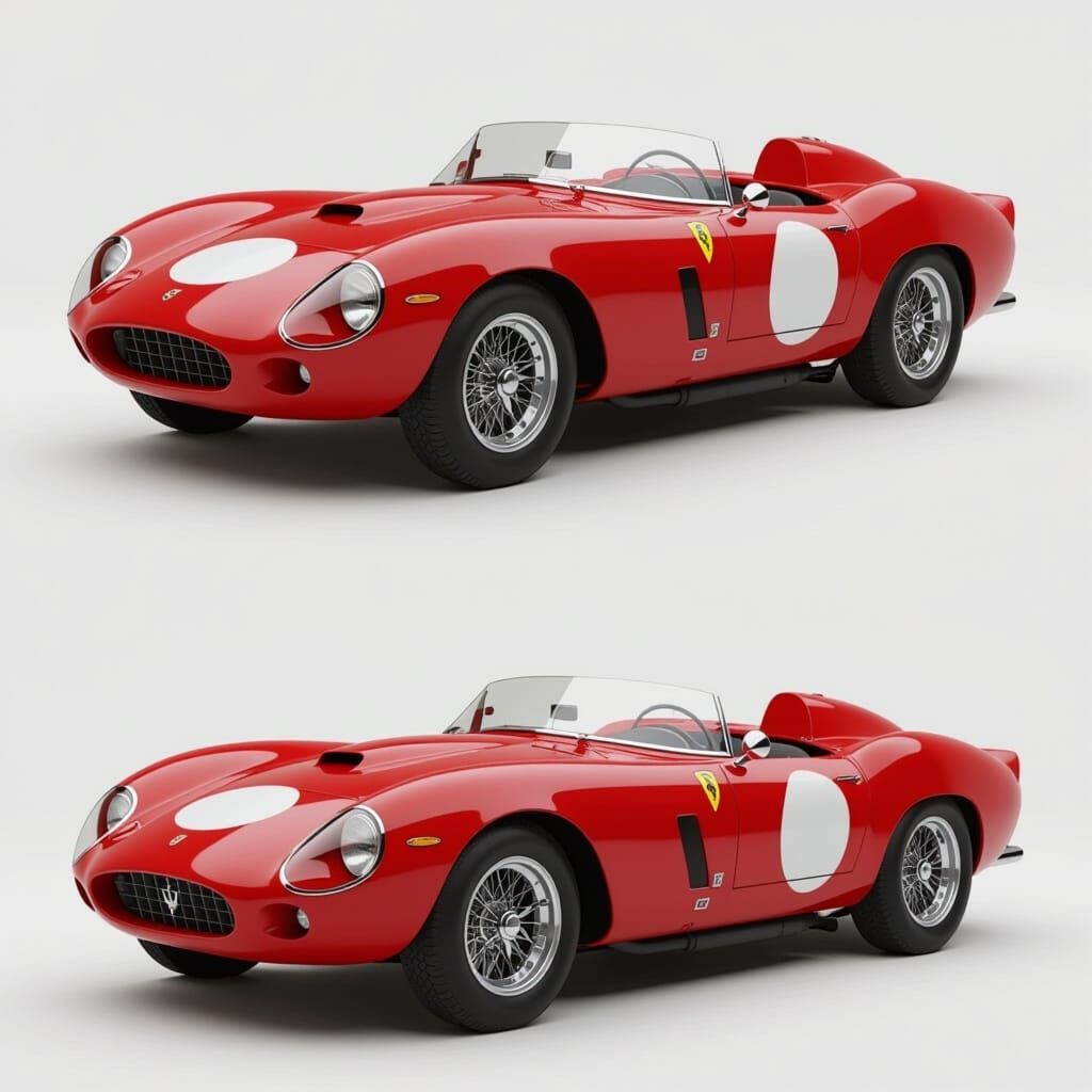 Retro-Futuristic Le Mans Inspired Open Sports Car