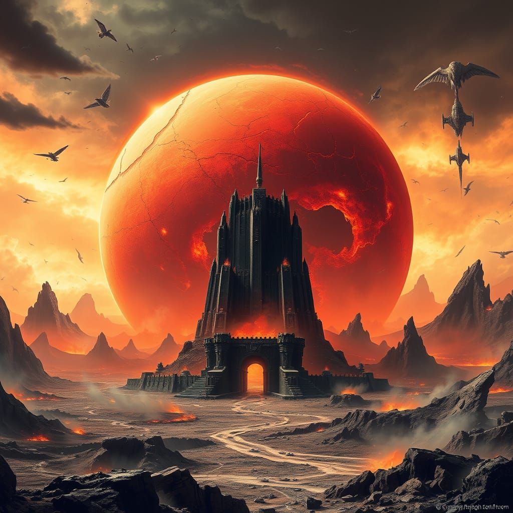 War-Torn Infernus Planet in Perpetual Conflict