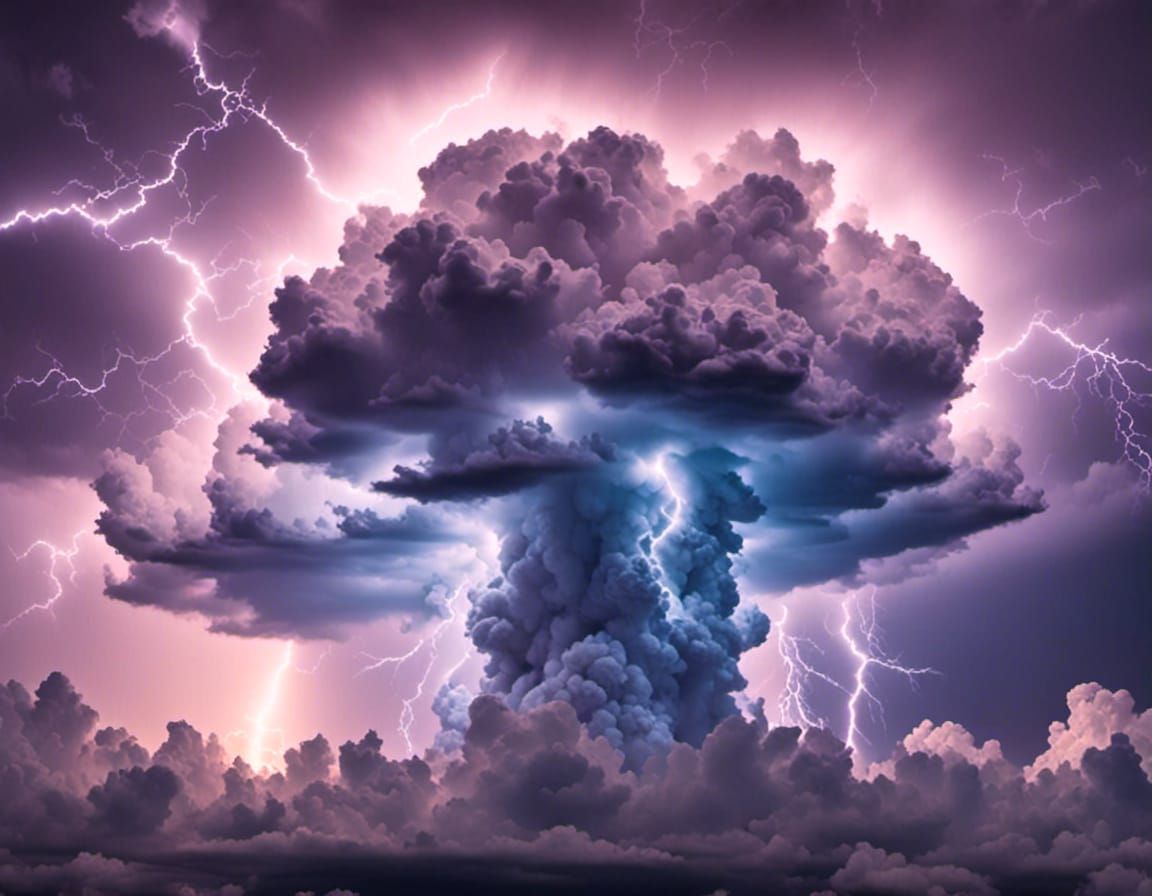 Dragon Cloud Unleashes Lightning Storm