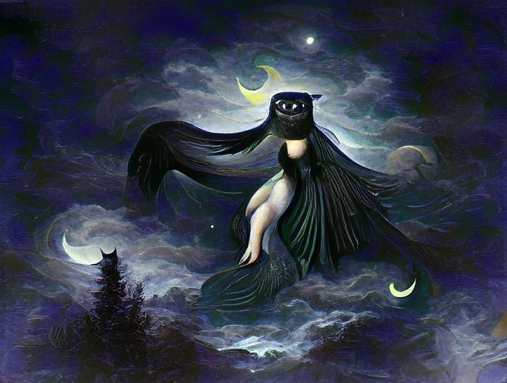 Nótt: Norse Goddess of the Night