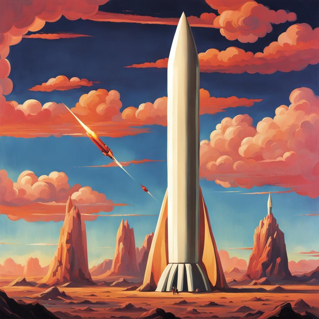 Missile Launching Phallic Object: A Provocative Image