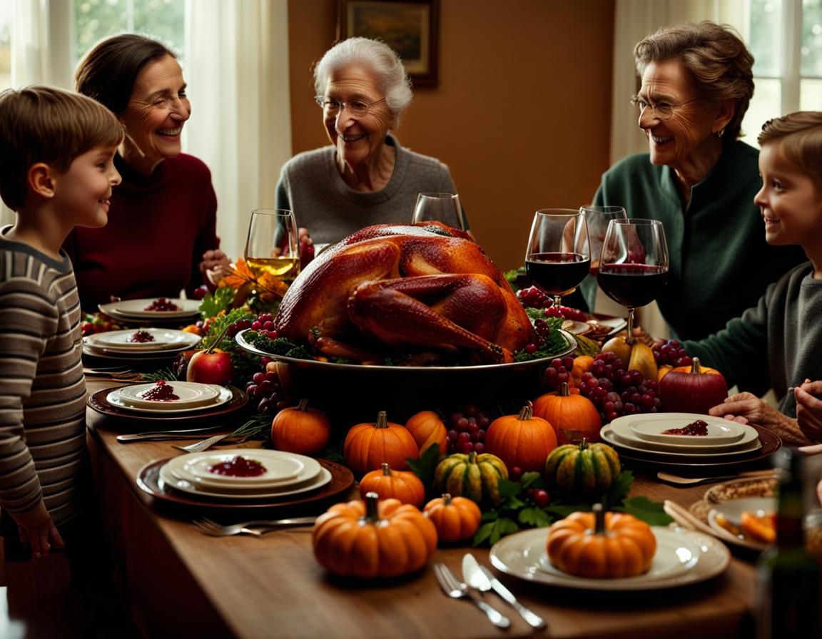 A Cozy Thanksgiving Dinner 1