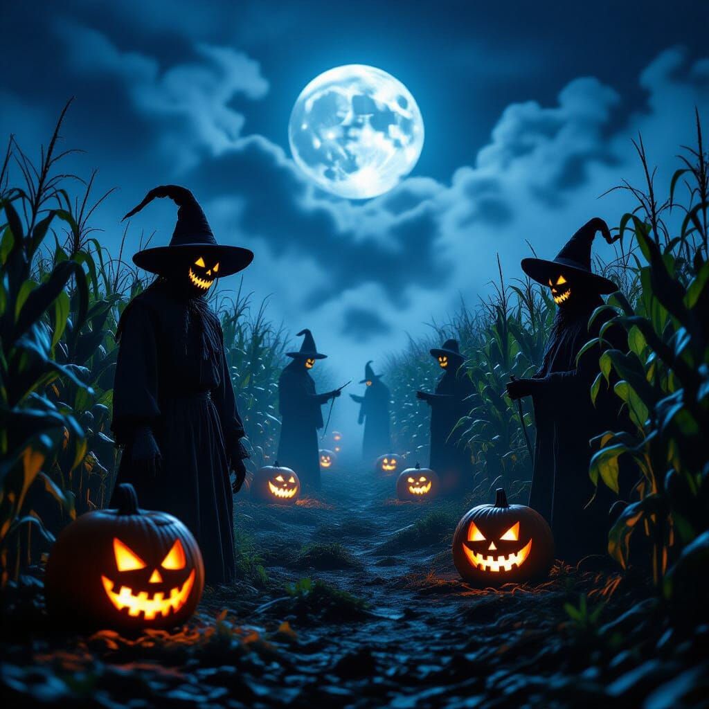 Nightmare Harvest Festival: Eerie Midnight Rituals