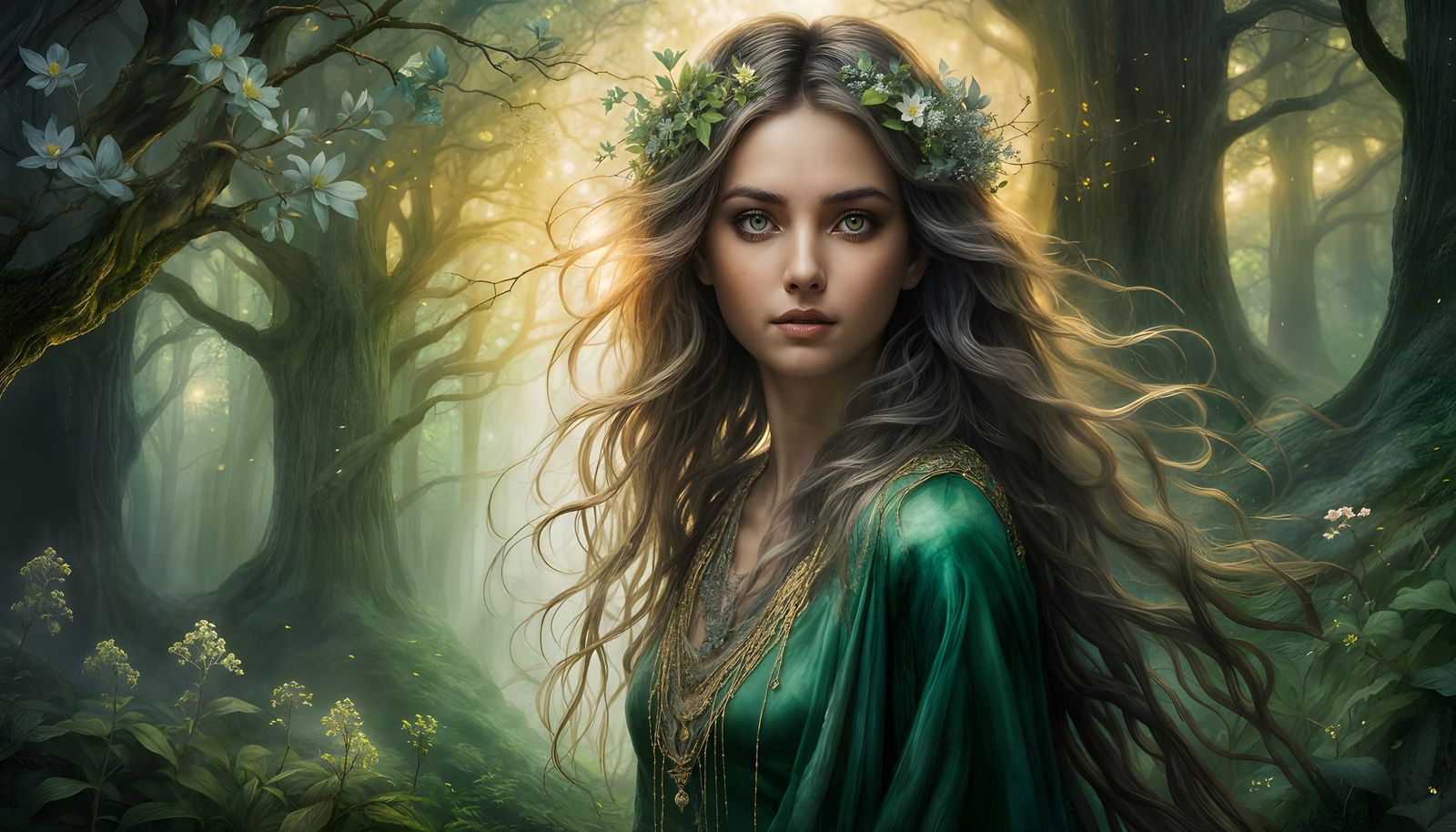 Step into a realm where reality bends and the boundary between light and shadow dissolves—a world where enchantment ling...