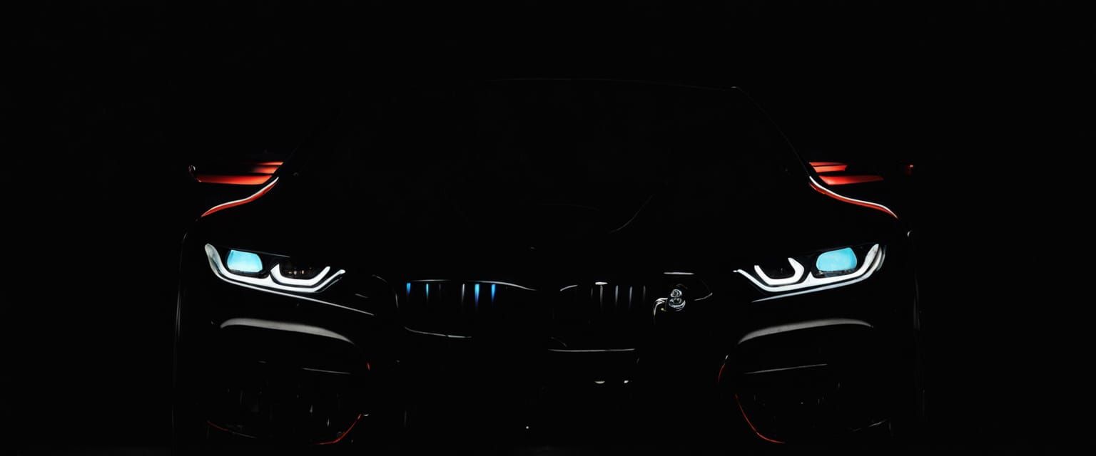 BMW M8 in High-Speed Racing Mode