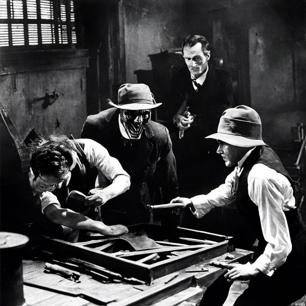 A Scene from the Saw movie but it was Made in the 1920s