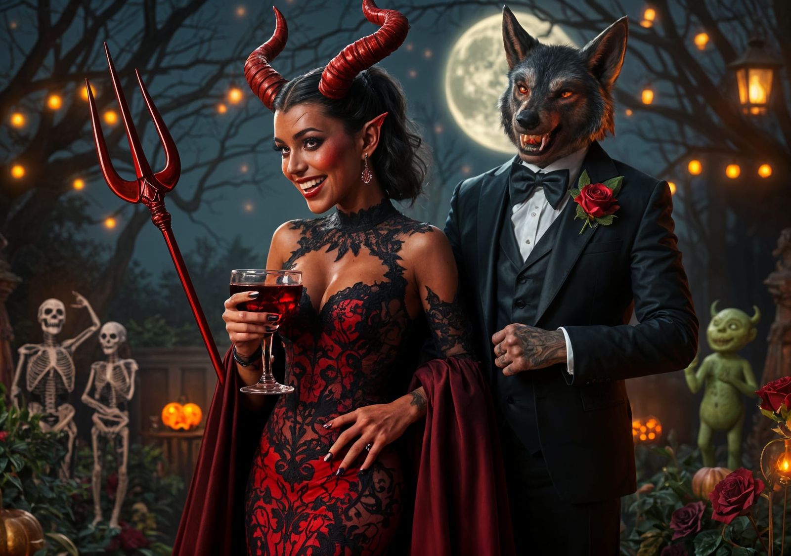 Monster Prom: drinks in the Garden (2)