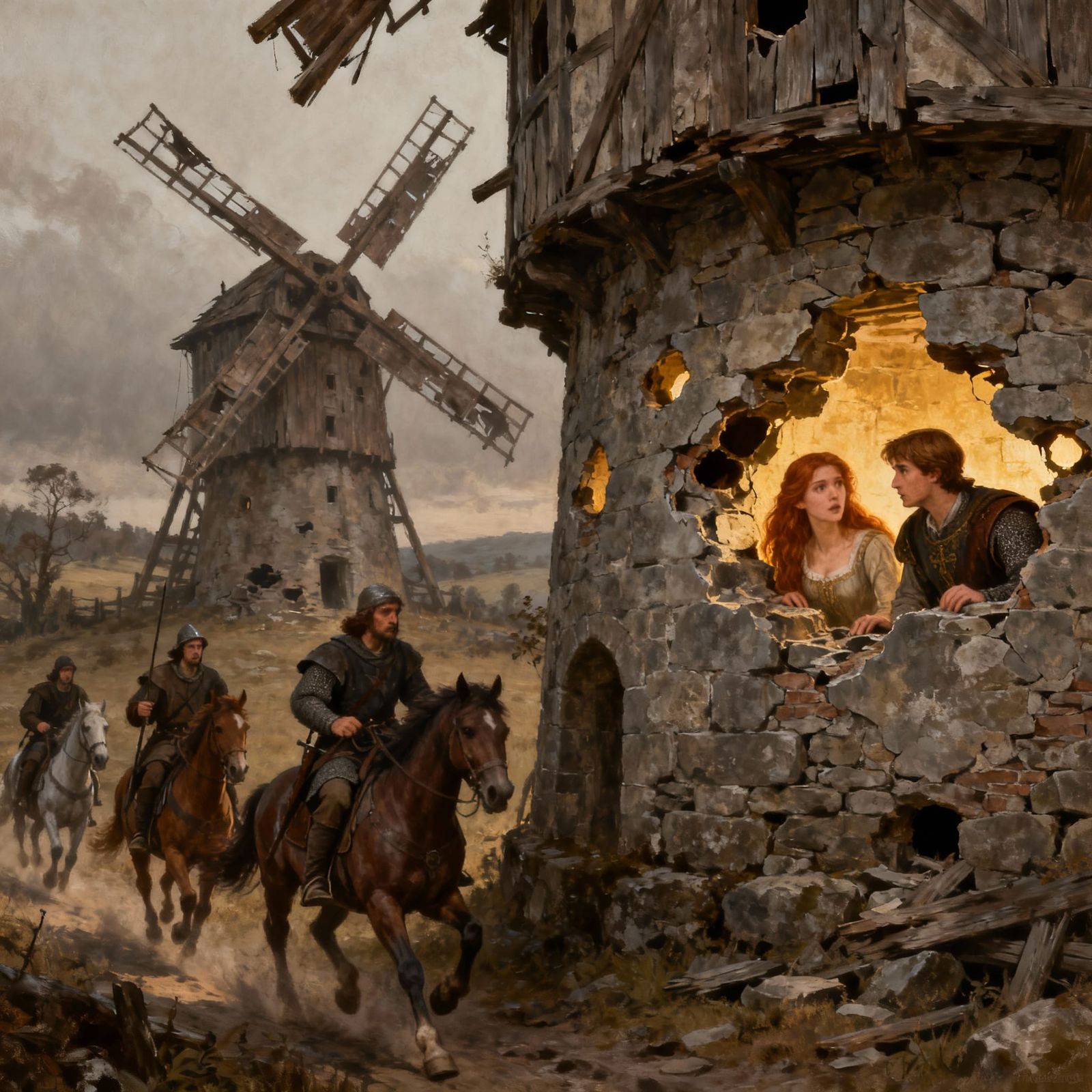 Medieval Knights Search for Hidden Prince and Maiden