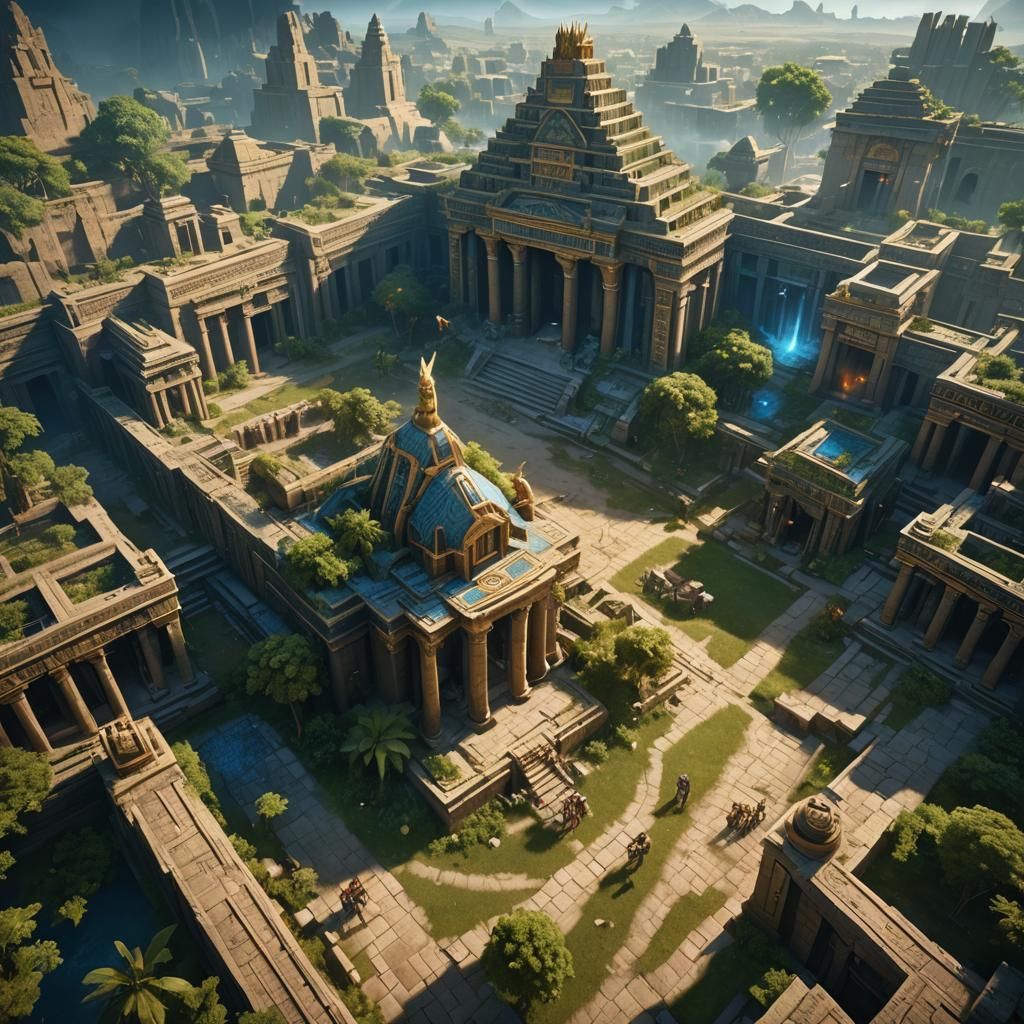 Enki vs Enlil: Mystical Battle in Ancient Sumer