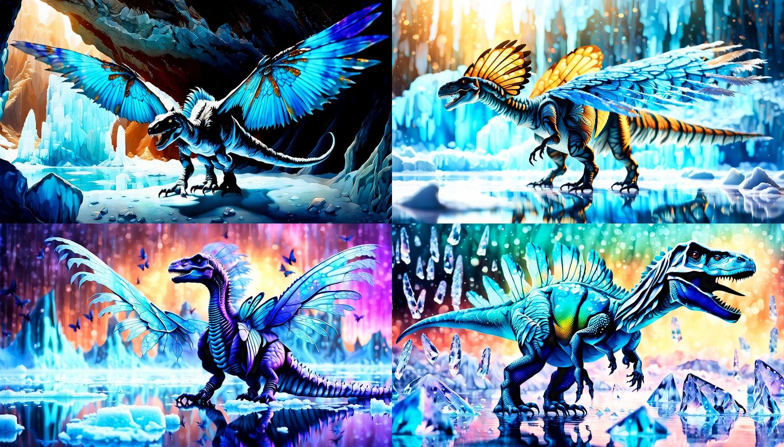 Surreal Discovery of Feathered Flying Dinosaur in Ice