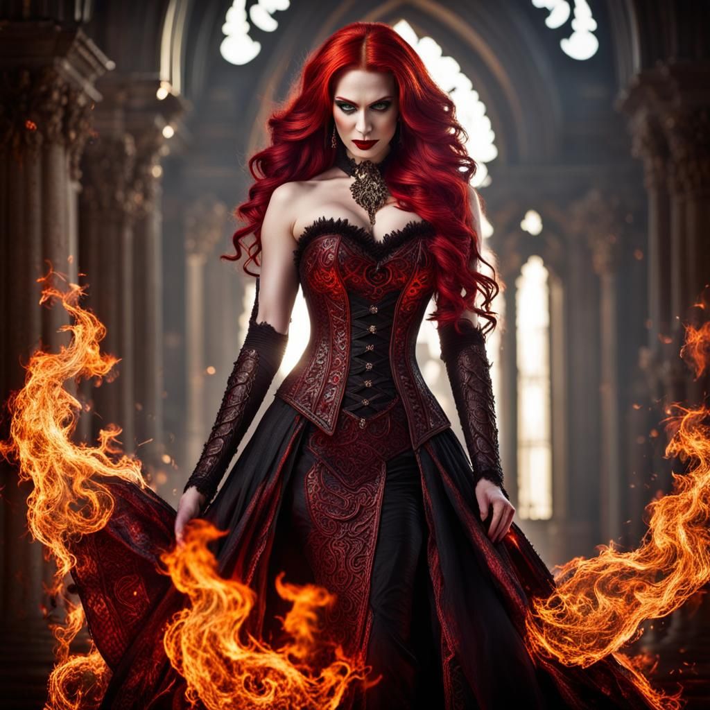 Vampiress Queen: Lustrous Horror in Sharp Focus