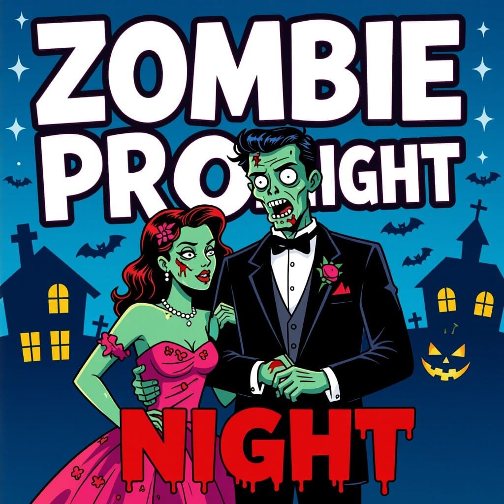 Zombie Prom Night: Undead Teenagers Dance