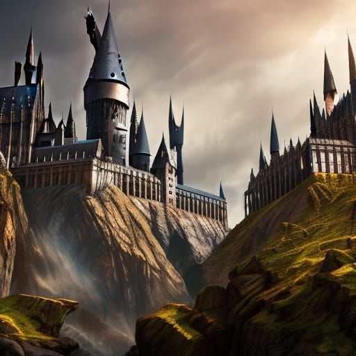 Harry Potter Fantasy Concept Art in 8k Resolution