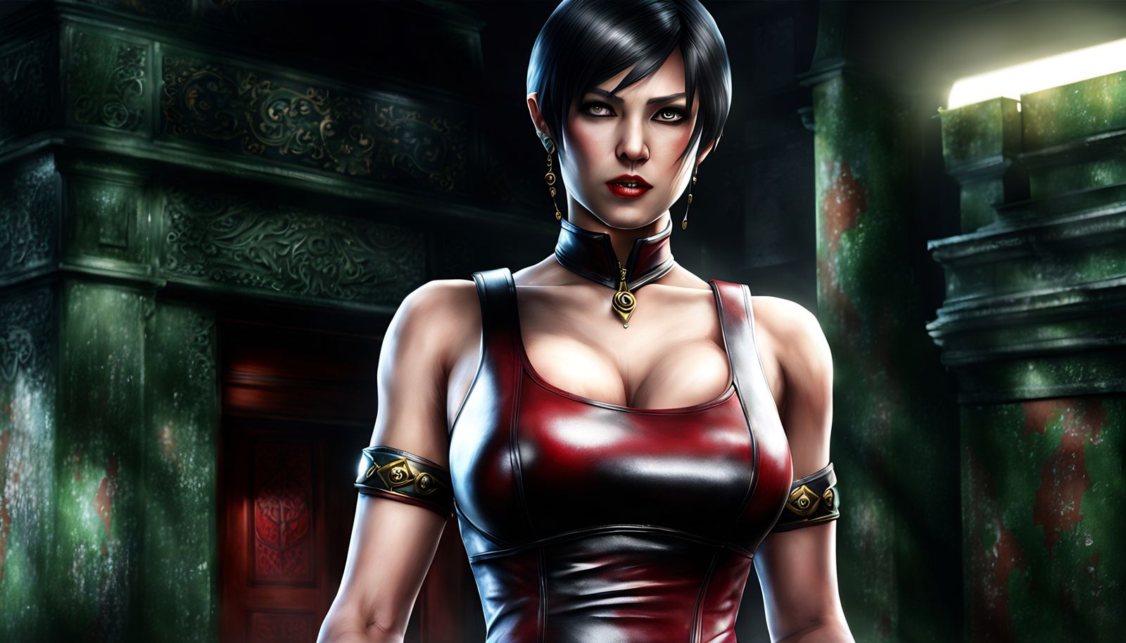 Ada Wong as Artemis in Realistic Portrait