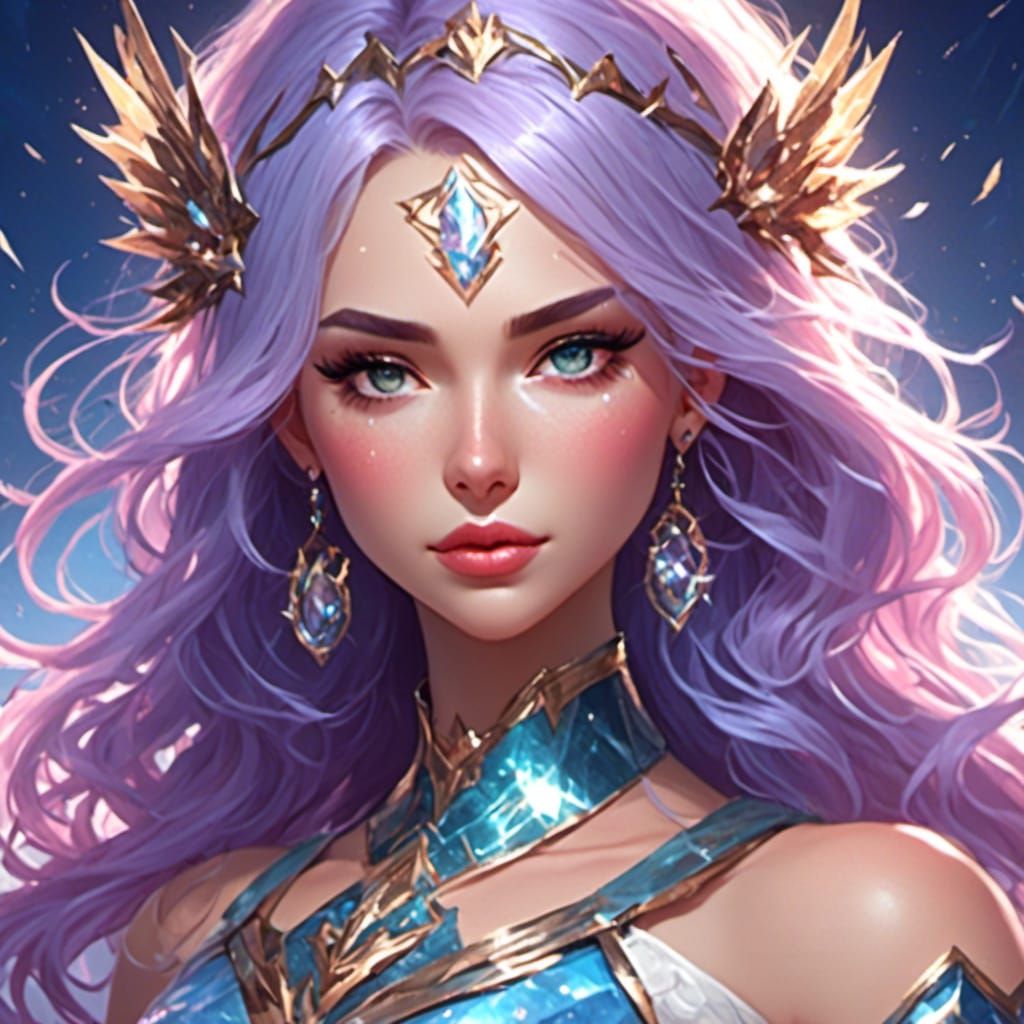 Warrior Portrait with Deep Background