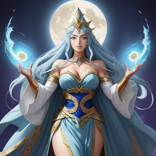 Slayers Giga Slave Empowered Luna Inverse in Fantastical Rea...