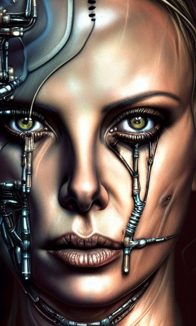 Celebrity Cyborgs: Charlize Theron