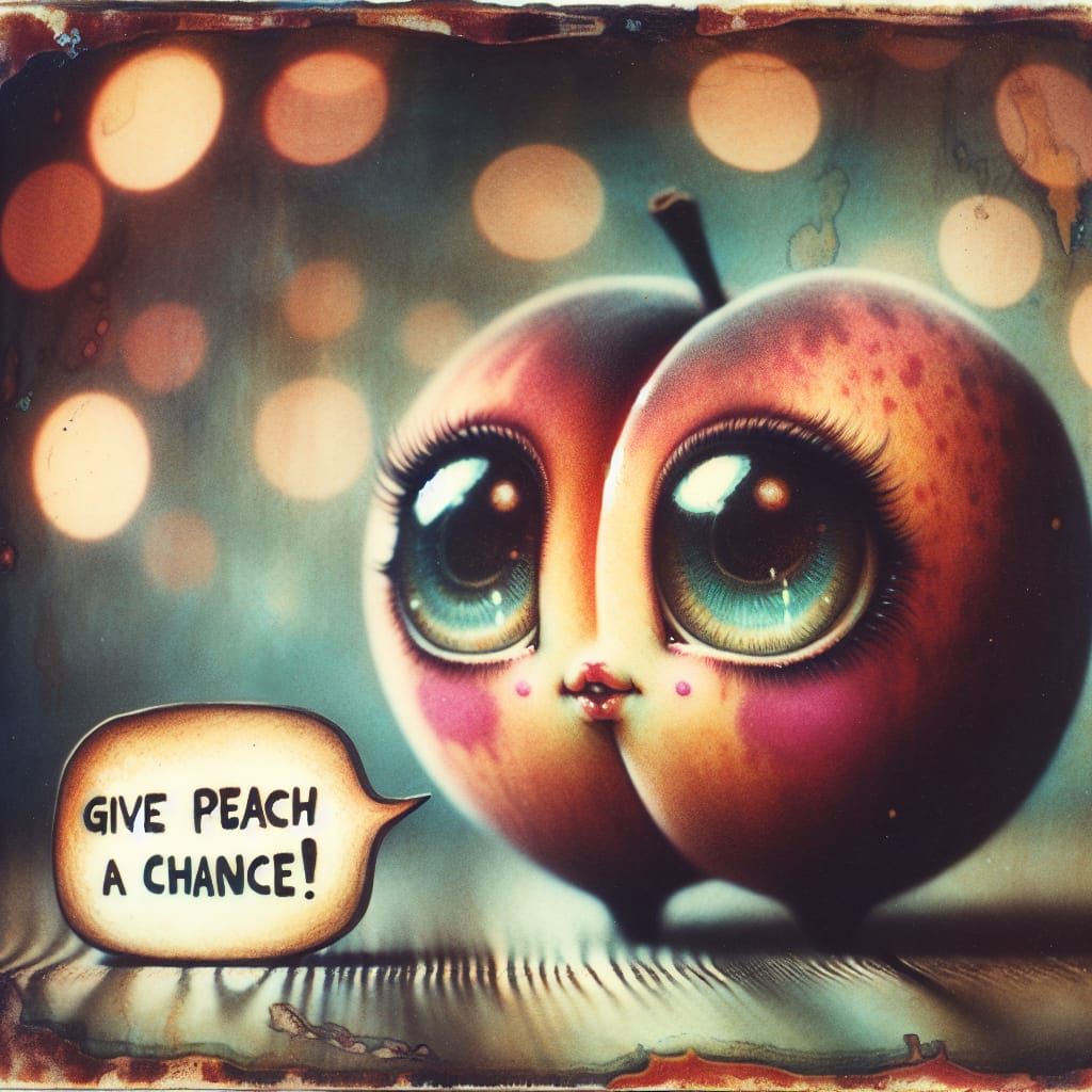 Give PEACH a chance! 🍑💕
