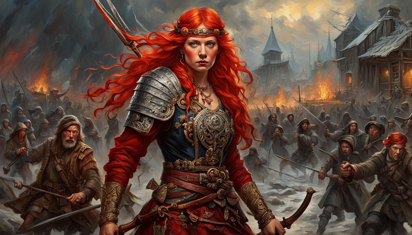 RED SONYA of ROGATINO, Robert E. Howard's Polish-Ukranian Fr...
