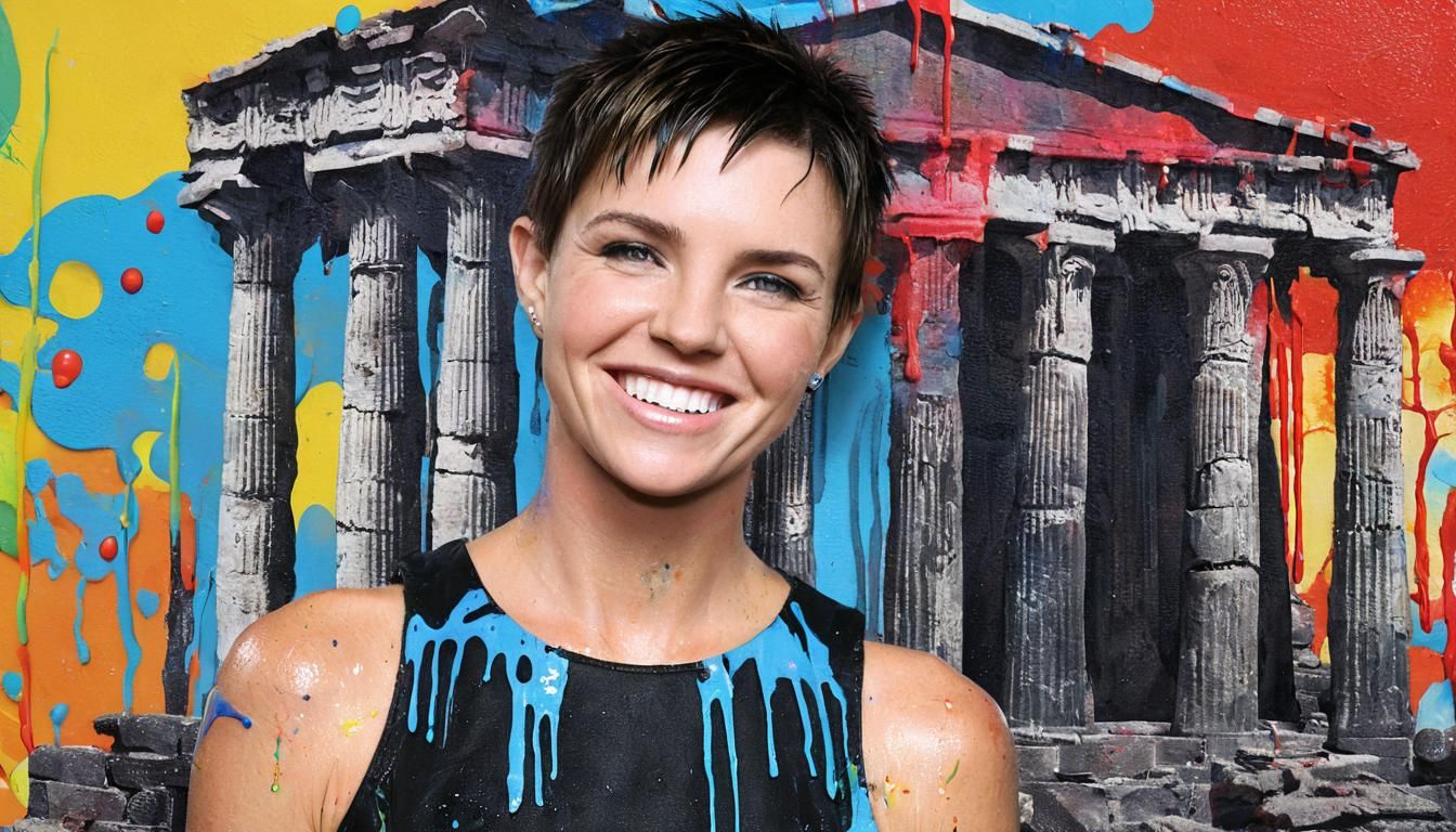 Painted Supermodel Temple