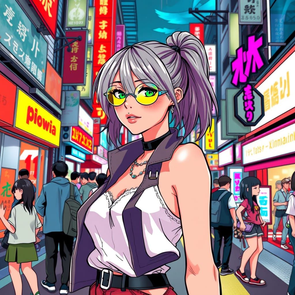 Manga-Inspired Harajuku Chic