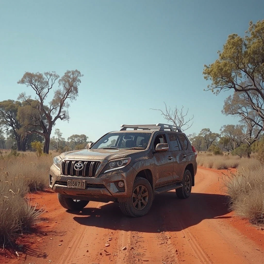 Toyota Prado Outback Adventure in Automotive Photography Sty...