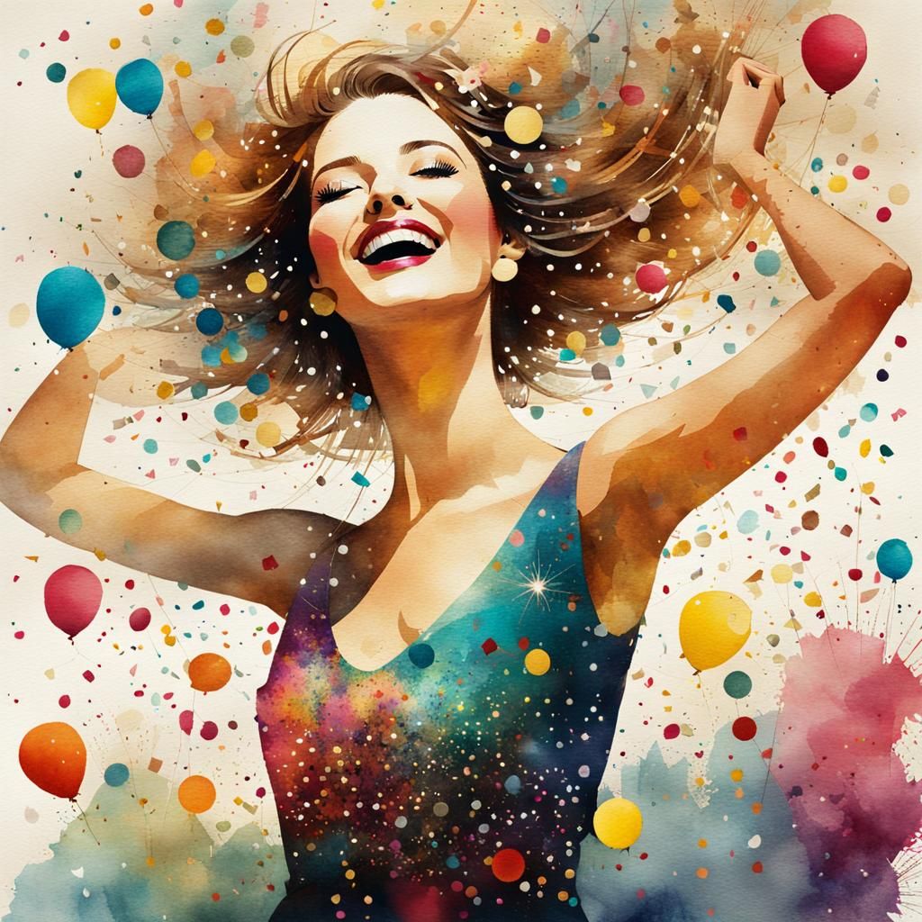 Auld Lange Syne (With Ballons)