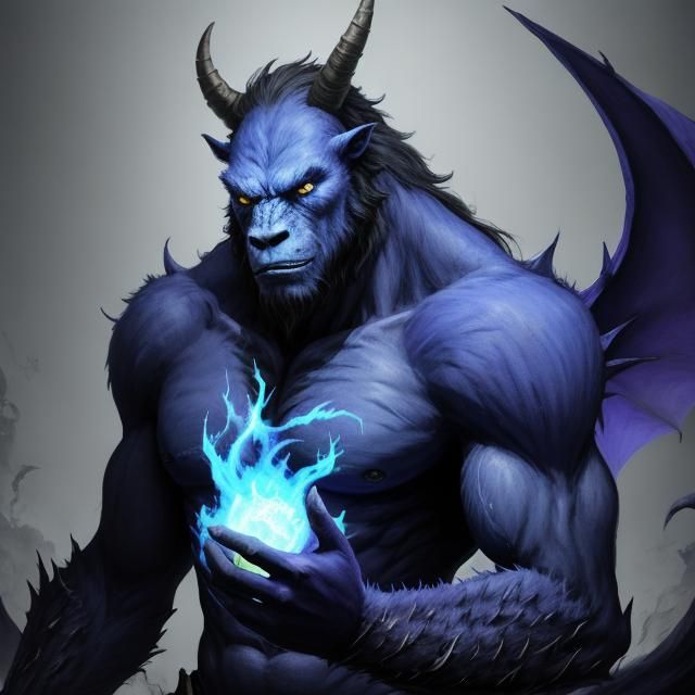 Ethereal Beast Generated by AI