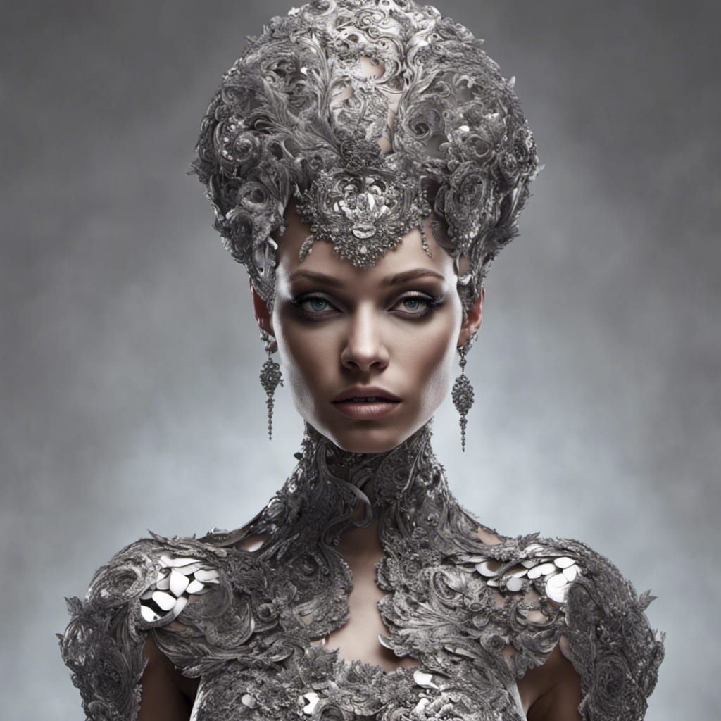 Silver woman