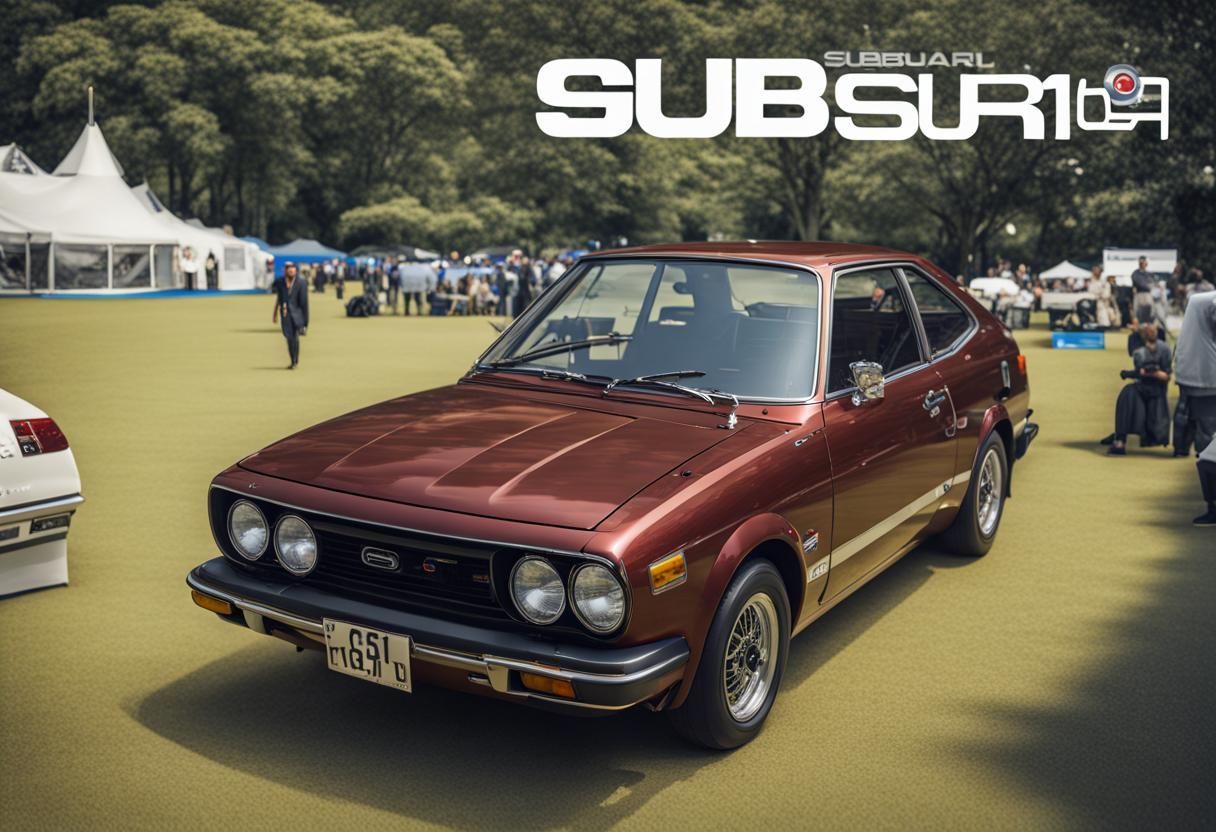 1977 Subaru GSR at Autoshow in 8K