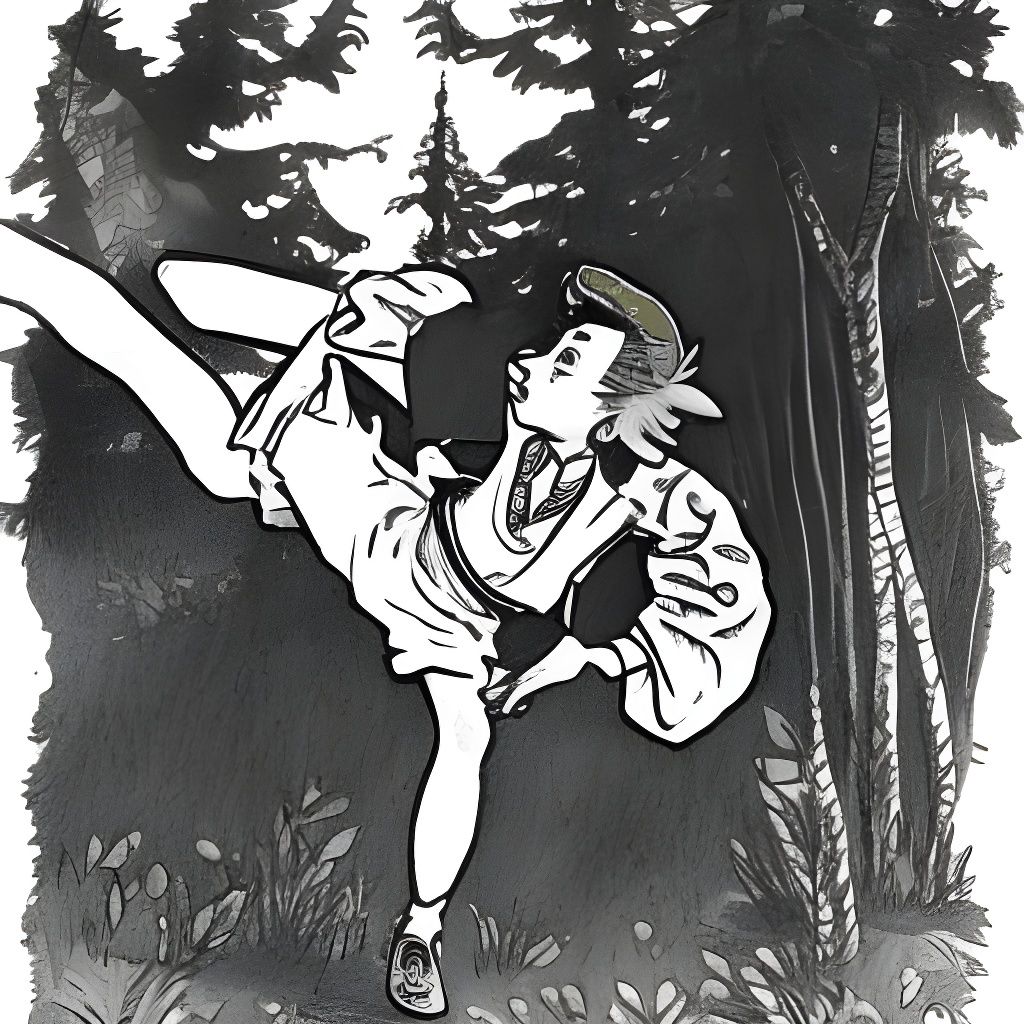 Peter Pan Dances: Winsor McCay Animation Style