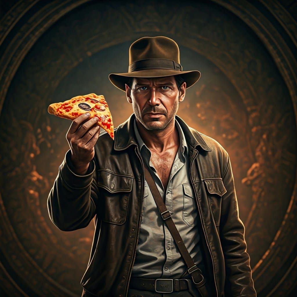 Indiana Jones and the Anchovy Pizza Grail