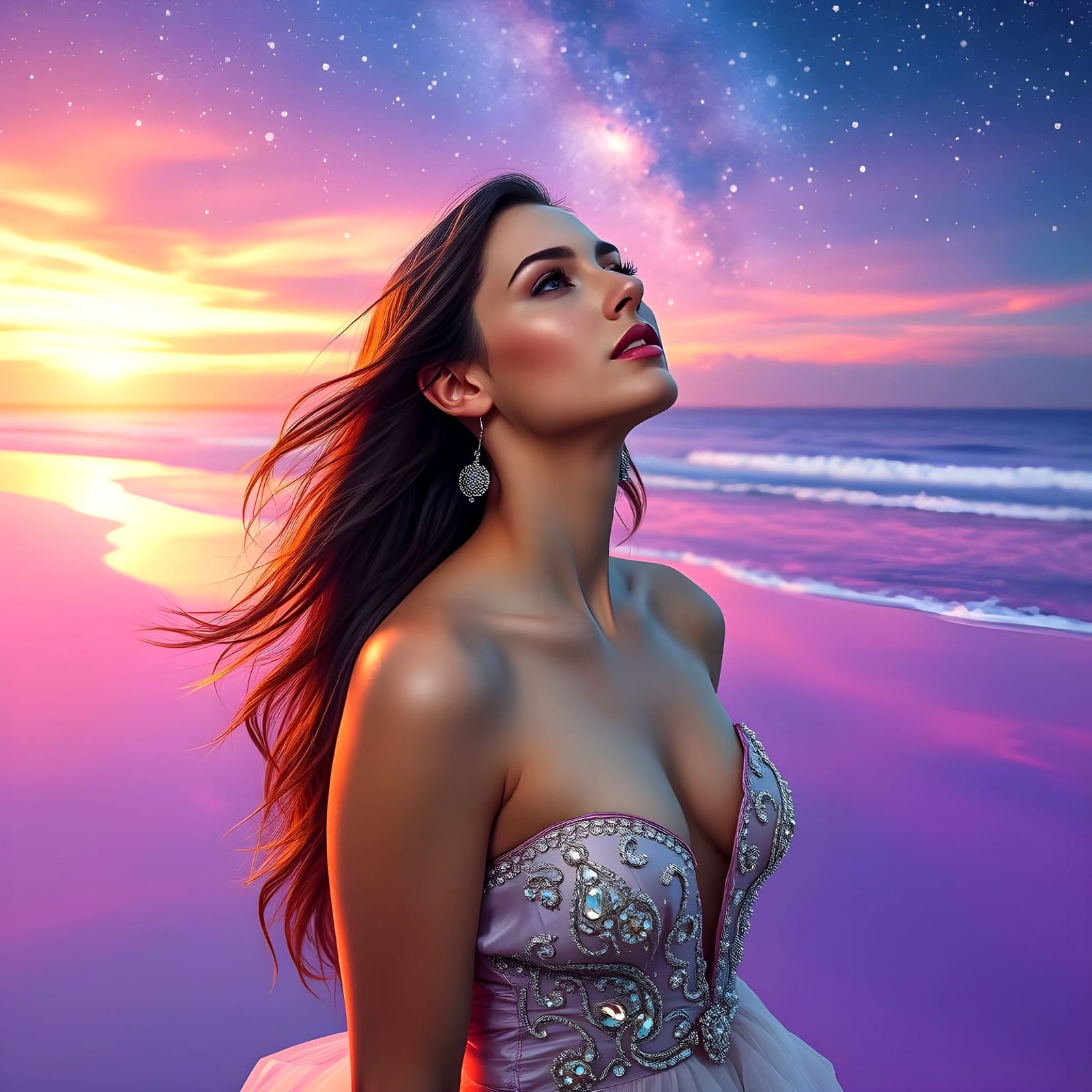 Radiant Jennifer Connelly in Ethereal Dream World