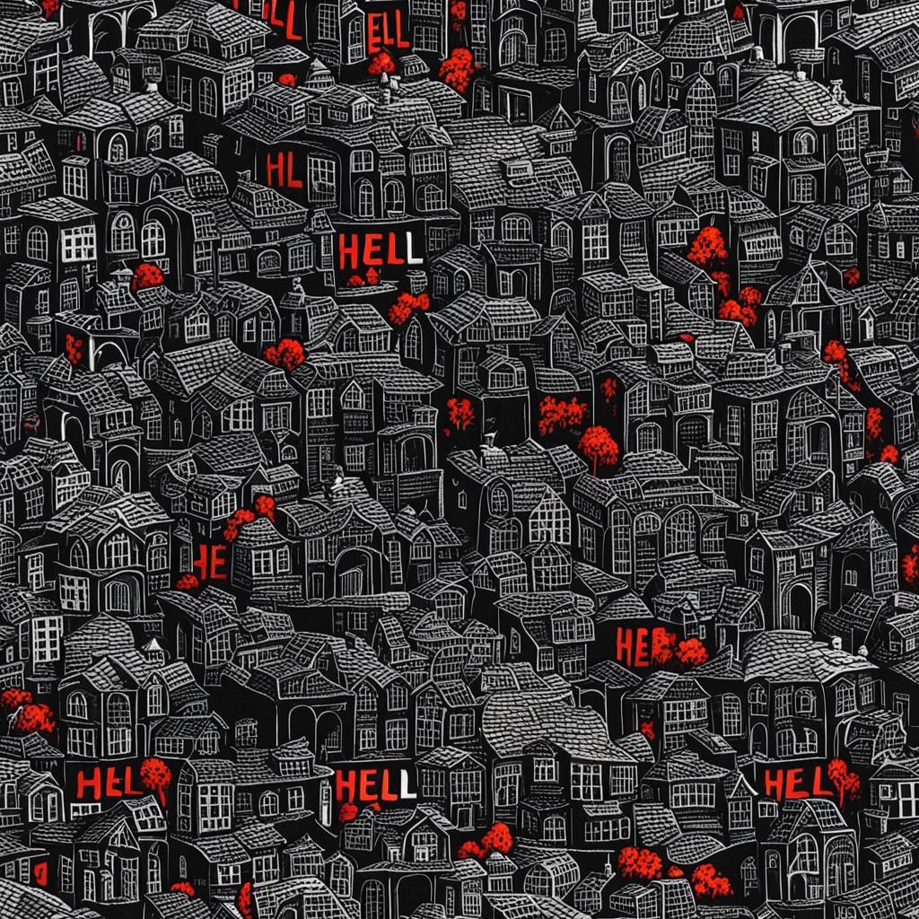 AI Generated Image of Hell