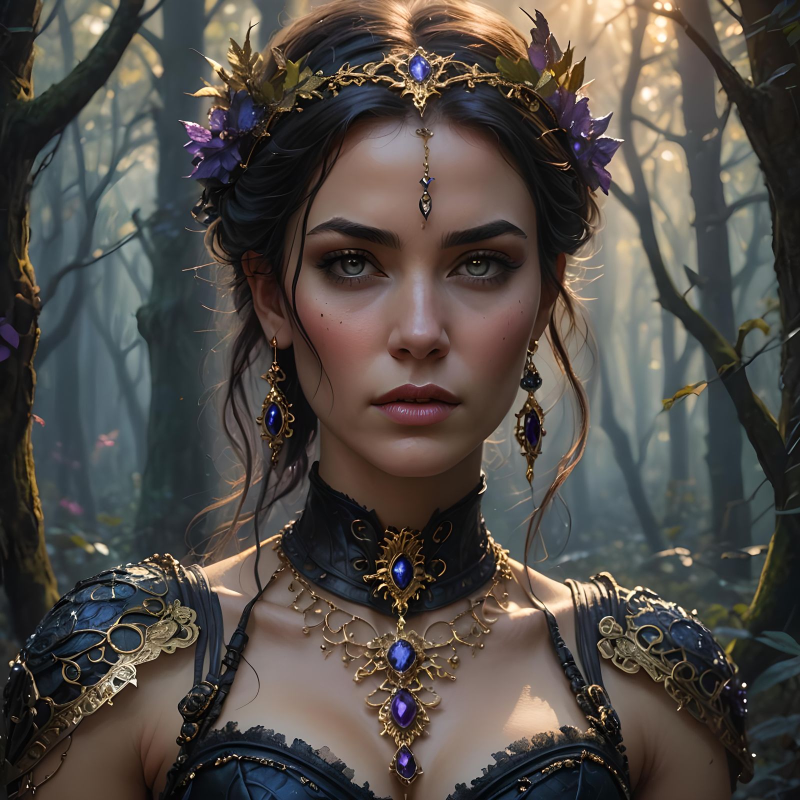 Stunging young womam