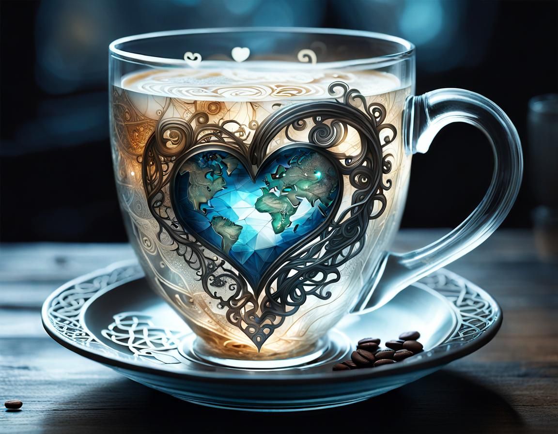 heart mug