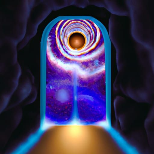 Vibrant Portal to Another Universe