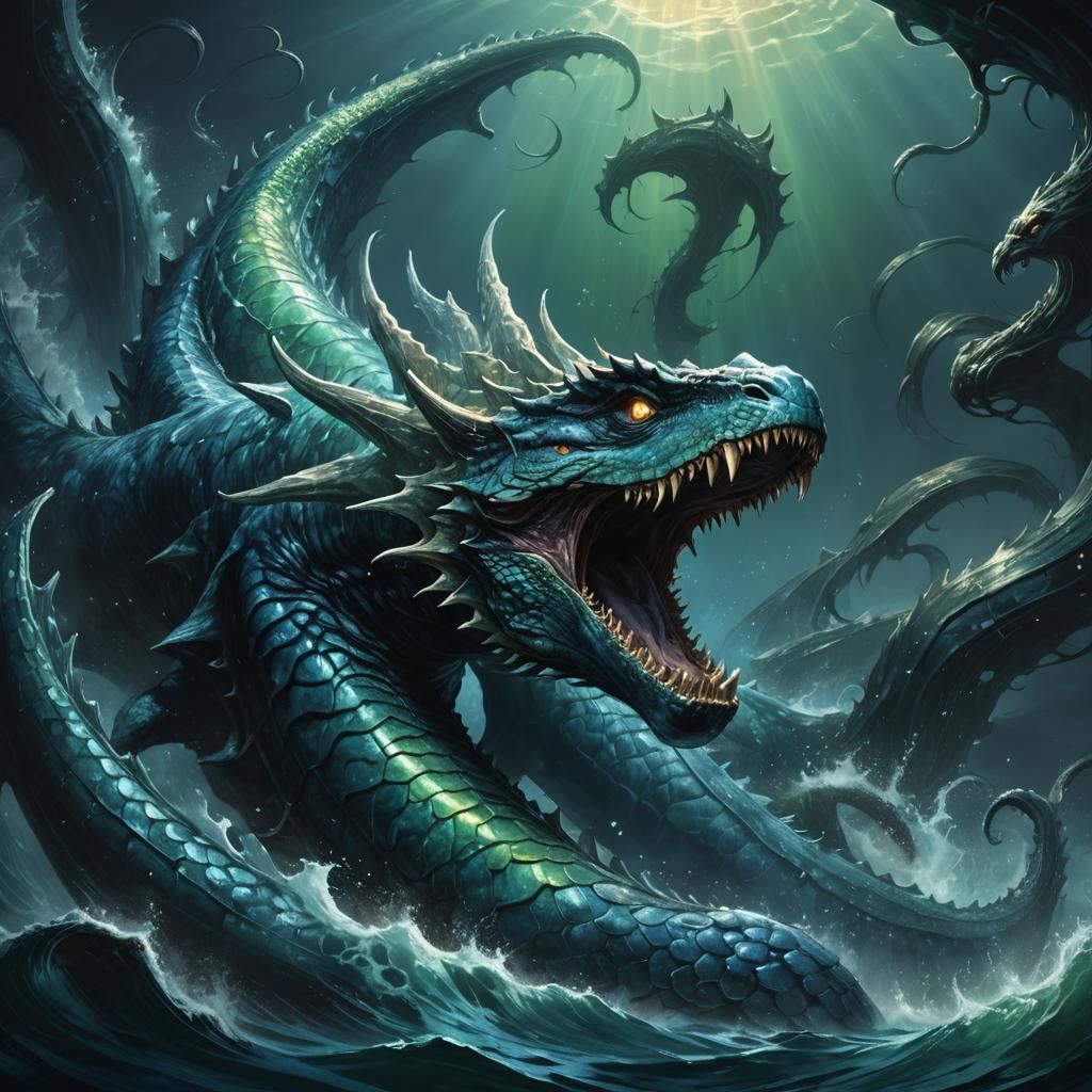 Majestic Blue Leviathan Emerges from the Deep