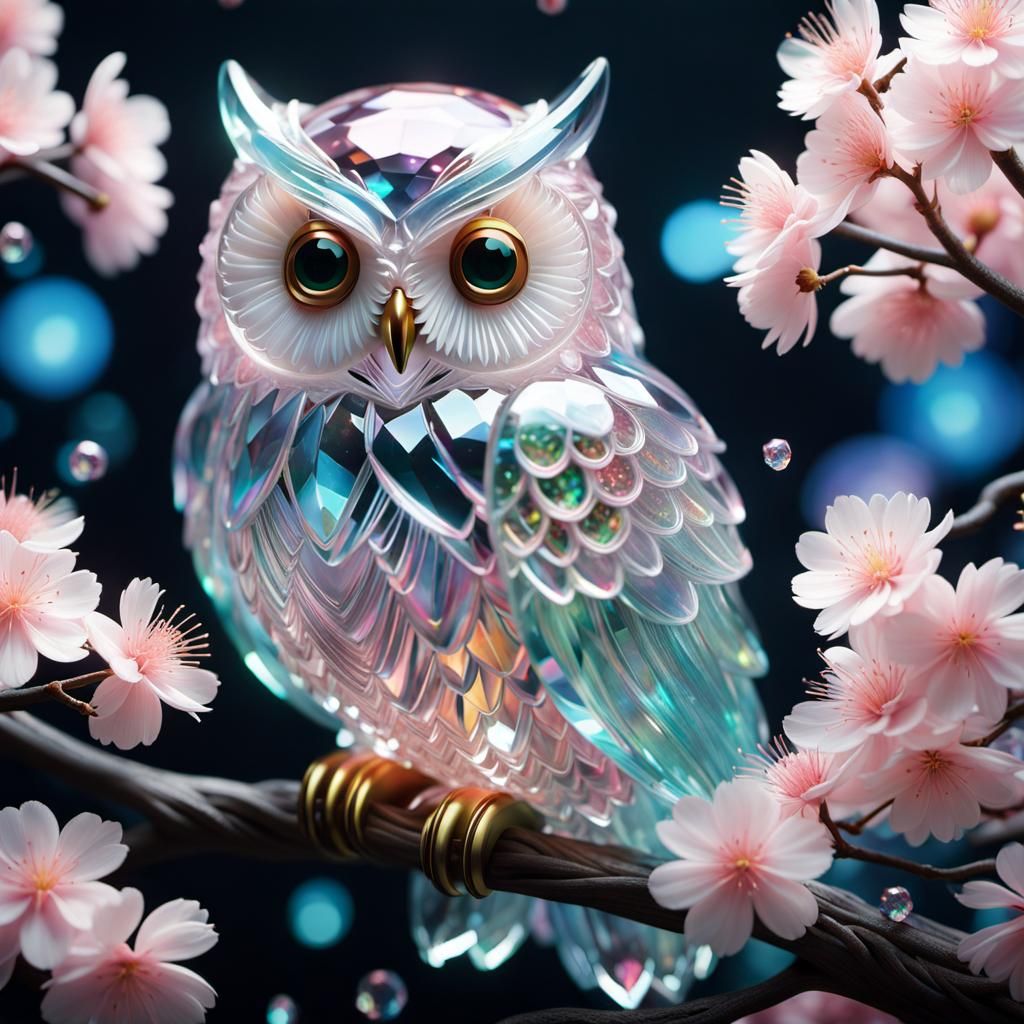 Crystal owl