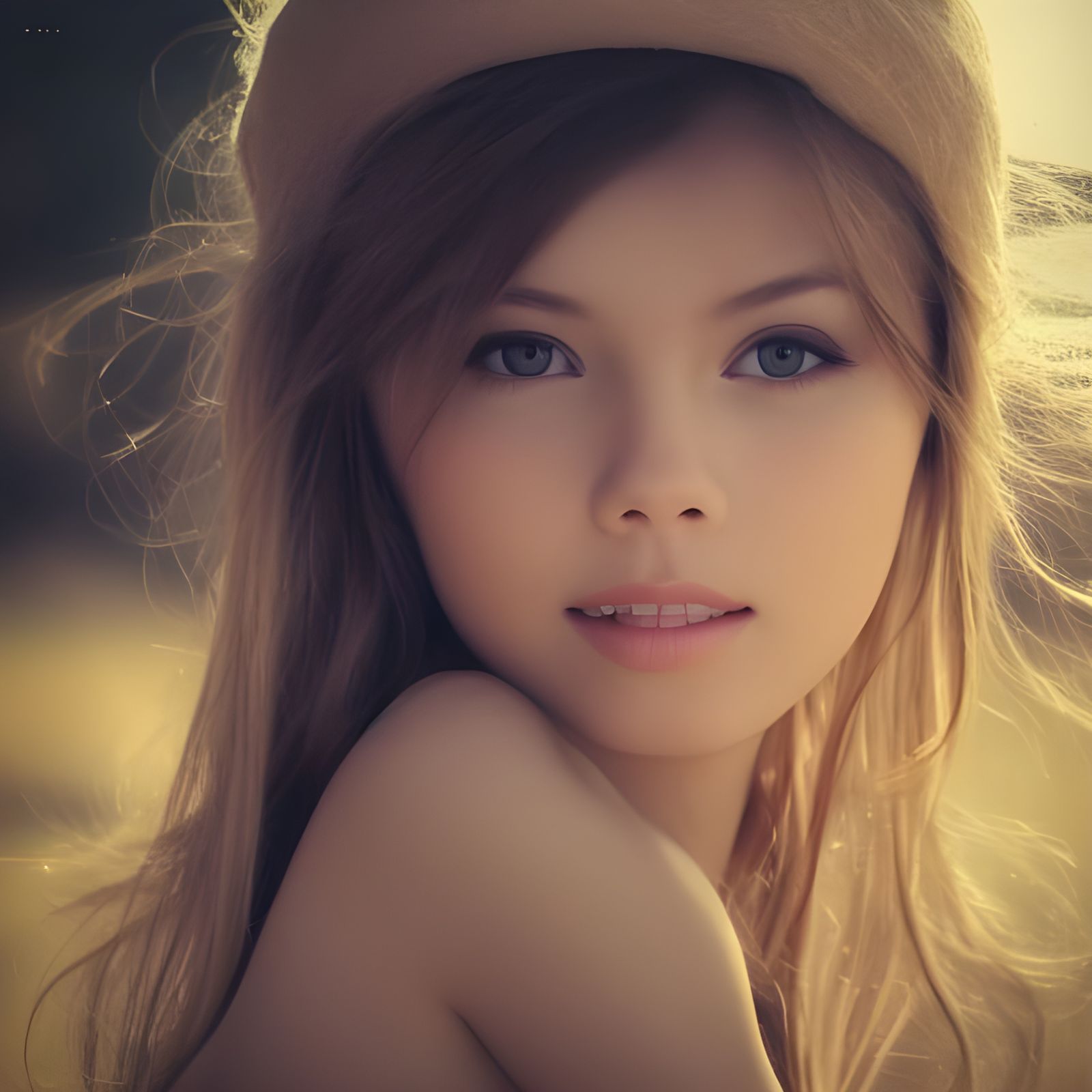 Beautiful Girl Generated by AI